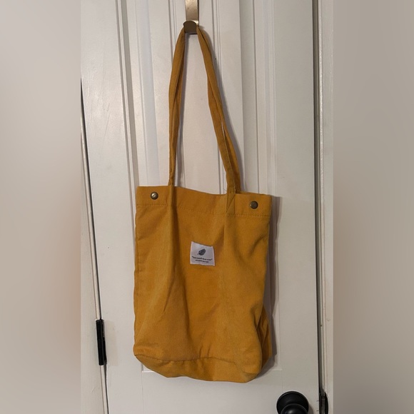 Two Grey and yellow Tote bags - Picture 3 of 5